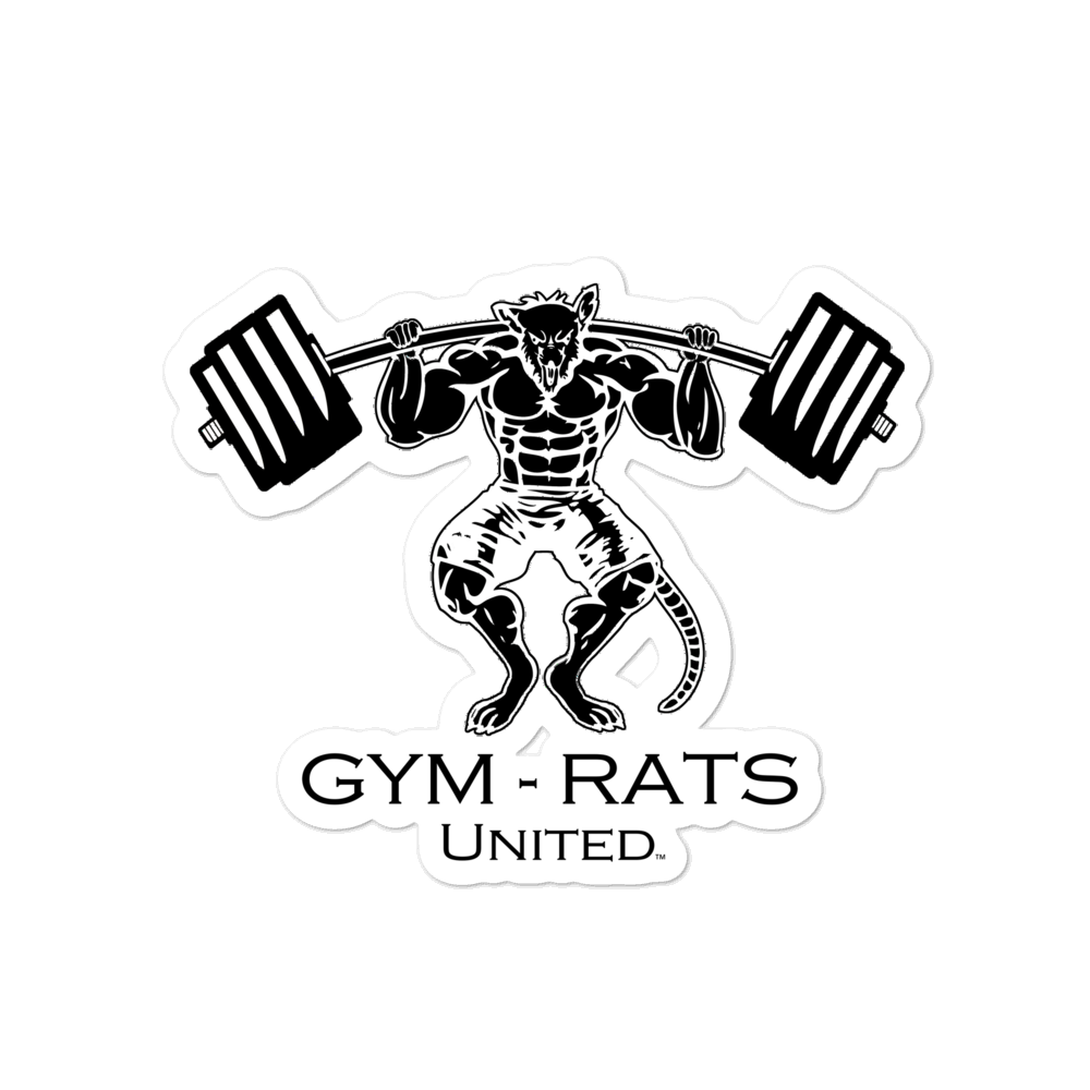 Gym Rat Sticker for Sale by American Artist